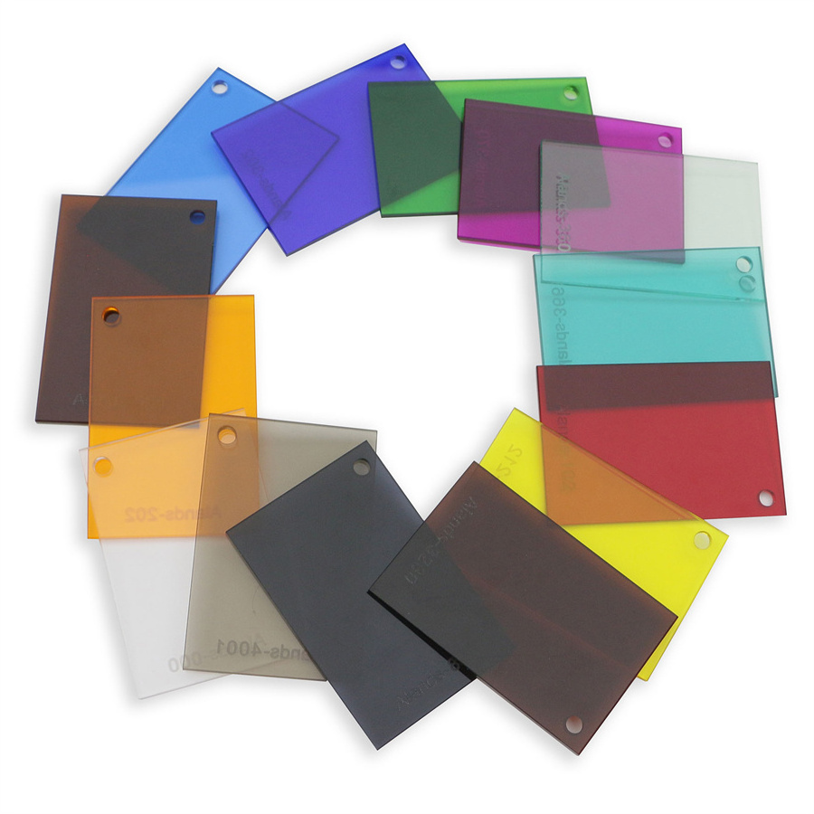 Alands Acrylic Colorful Transparency Board High Hardness Solid Surface