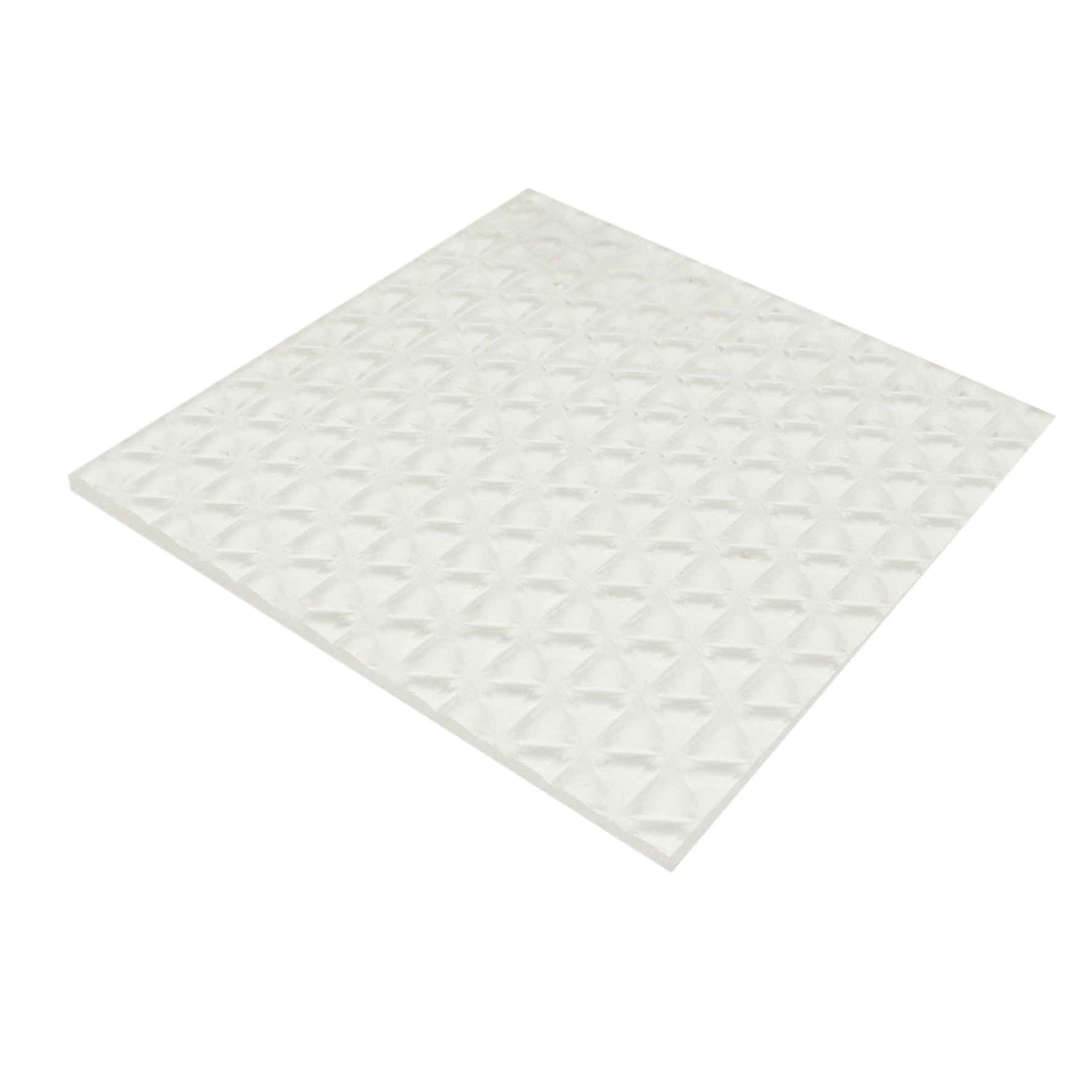 Multiple pattern ribbed acrylic PMMA sheet 1220x2440mm 3mm 5mm