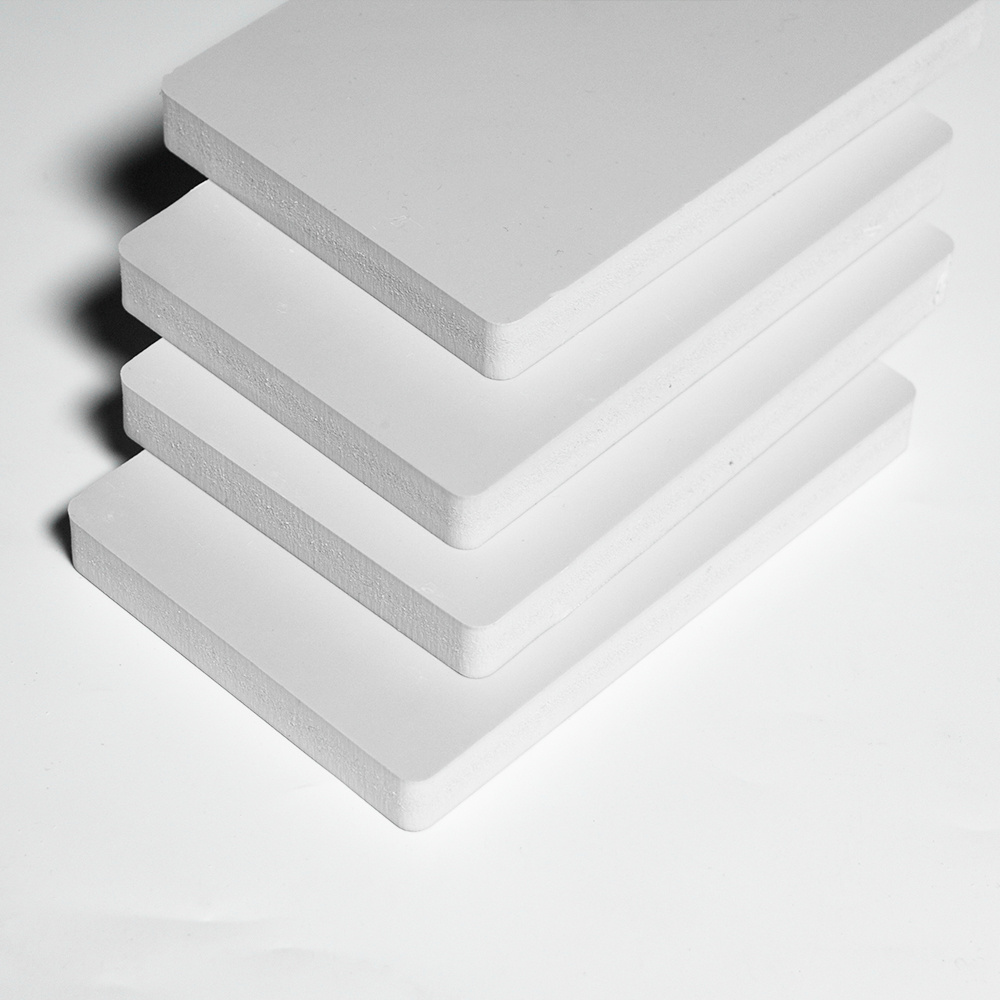 Jinan lamina pvc 1.22x2.44m pvc foam board manufacturer 1/4