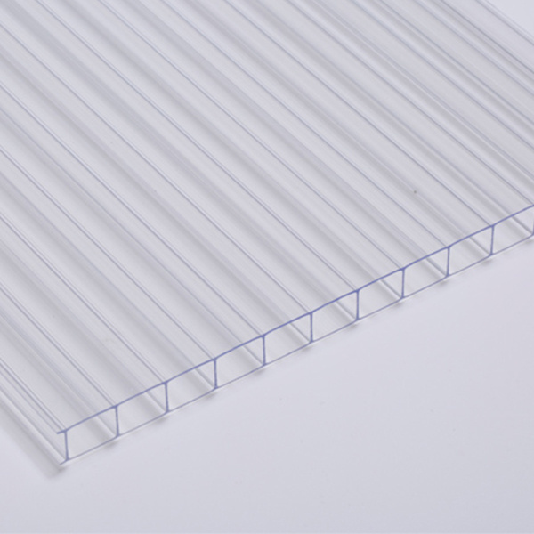 2M x 5.8M greenhouse 4 mm sunlight polycarbonate hollow board PC corrugated roofing sheet