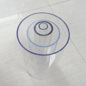 Transparent Custom various style Acrylic Candy Tube Clear Plastic Cylinder Tube Pipes for Package Tube