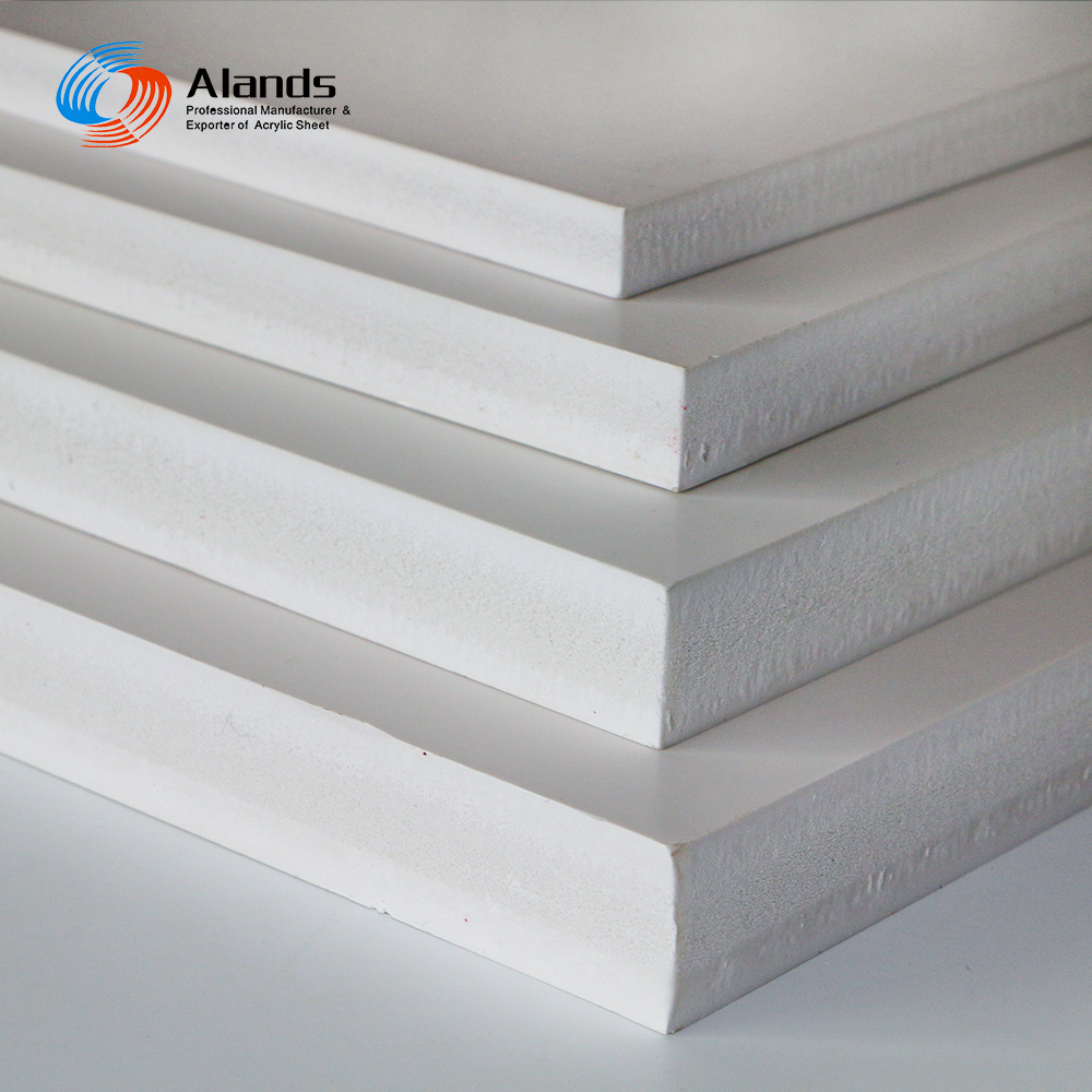 100 pieces 4x8ft sintra 16mm thickness white pvc foam boards pvc Door panel insulation sheet price