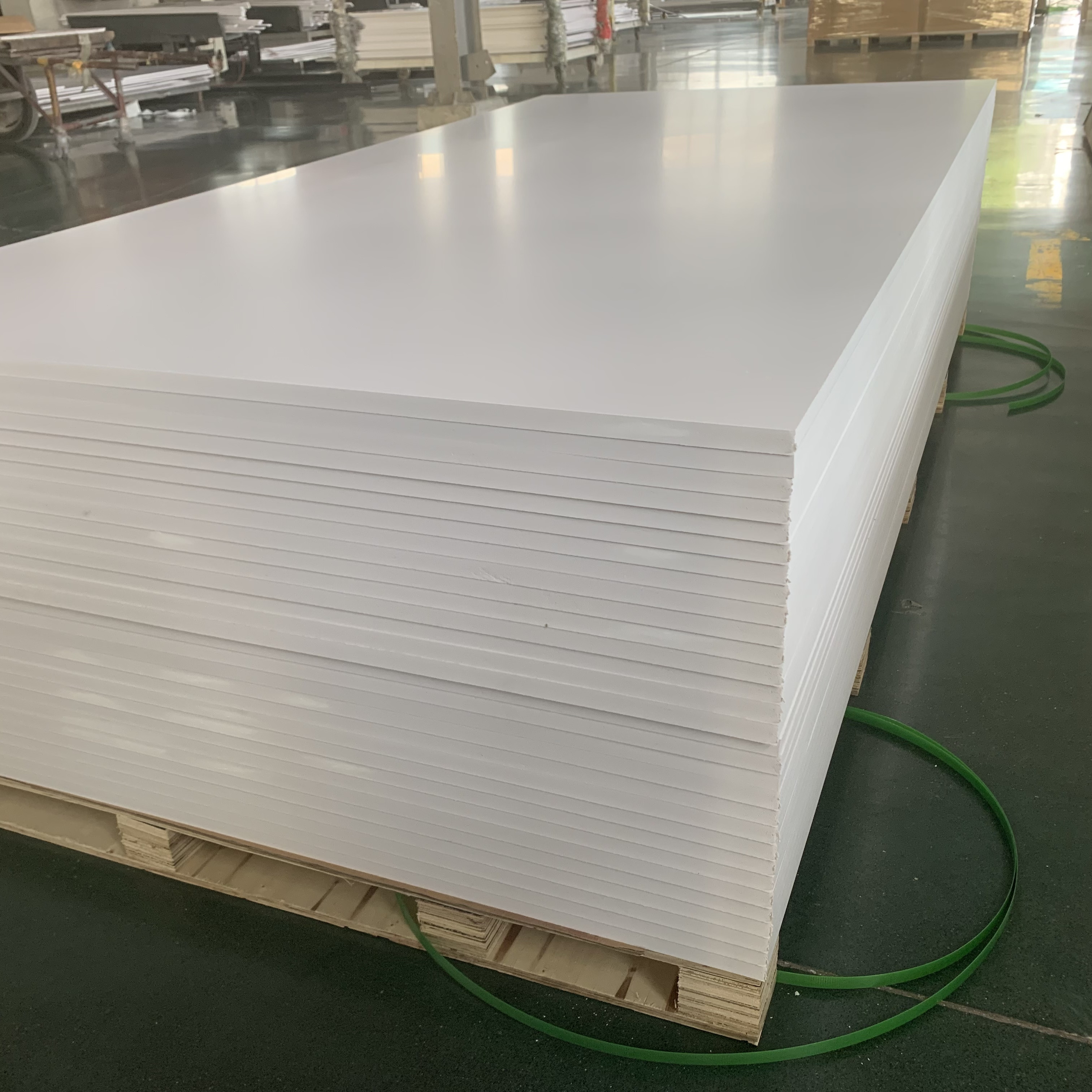 Jinan lamina pvc 1.22x2.44m pvc foam board manufacturer 1/4