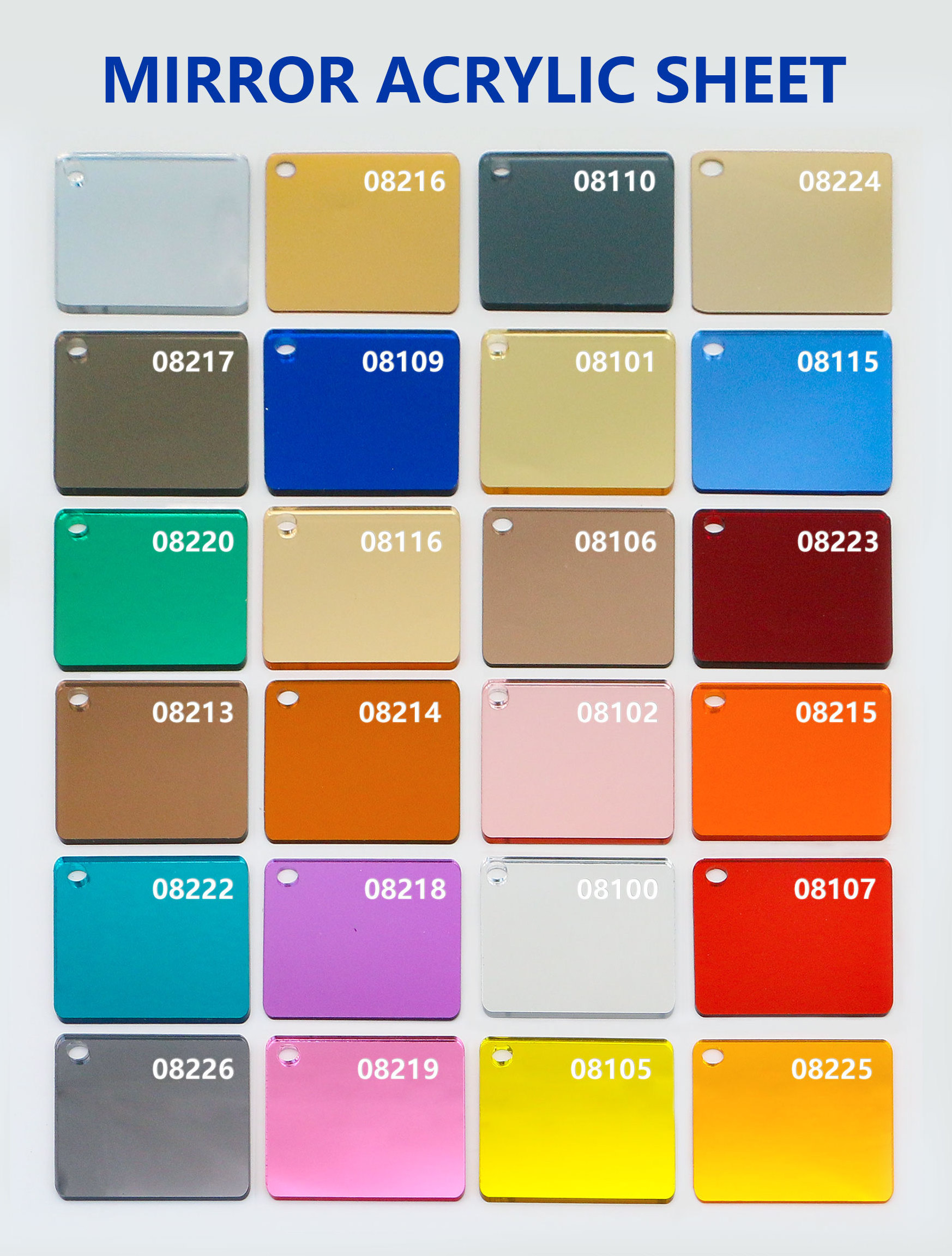 Alands factory Wholesale acrylic mirror sheet gold flexible mirror plastic acrylic mirror sheet