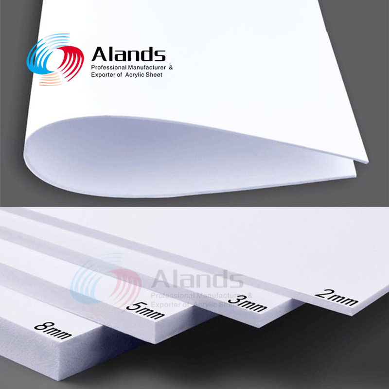 Alands plastazote foam Sintra 18mm 20mm PVC Forex Board/PVC Foam Sheet/PVC Forex Sheet For Kitchen Cabinet