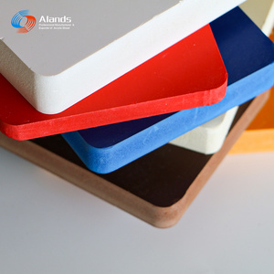 Alands 1/4 1/2 5/8 3/4 thickness hard surface 1220x2440mm size PVC foam board for PVC cabinet board hardware material