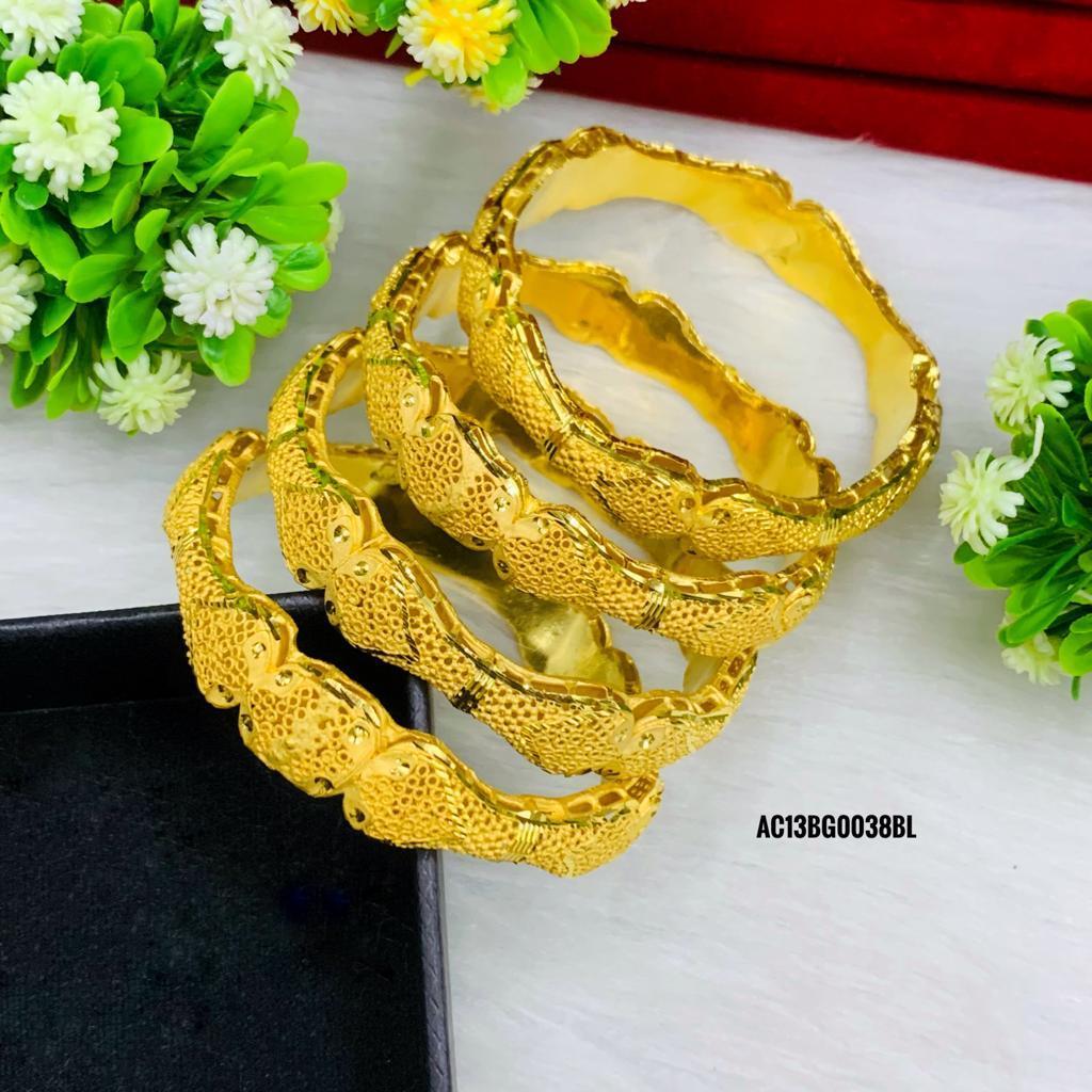 online Design gold plated Bangles one gram fashion jewellery Bangles collection for Women and Girls.online