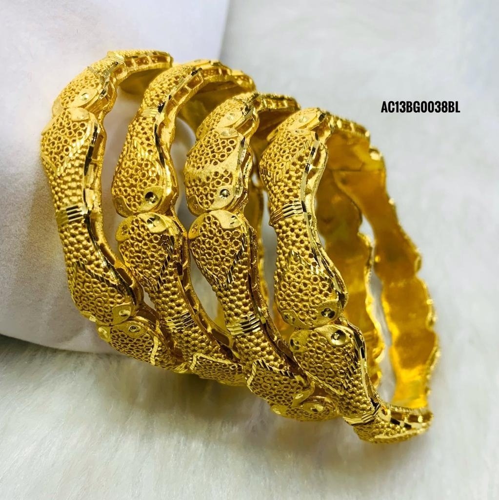 online Design gold plated Bangles one gram fashion jewellery Bangles collection for Women and Girls.online