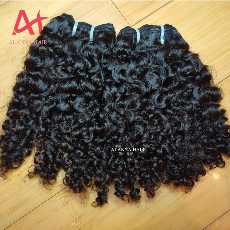 New Arrival Virgin Cambodian Hair Texture, Raw Cambodian Soft Kinky Curly Naturall, Cambodian Hair Vendors Alanna Human Hair