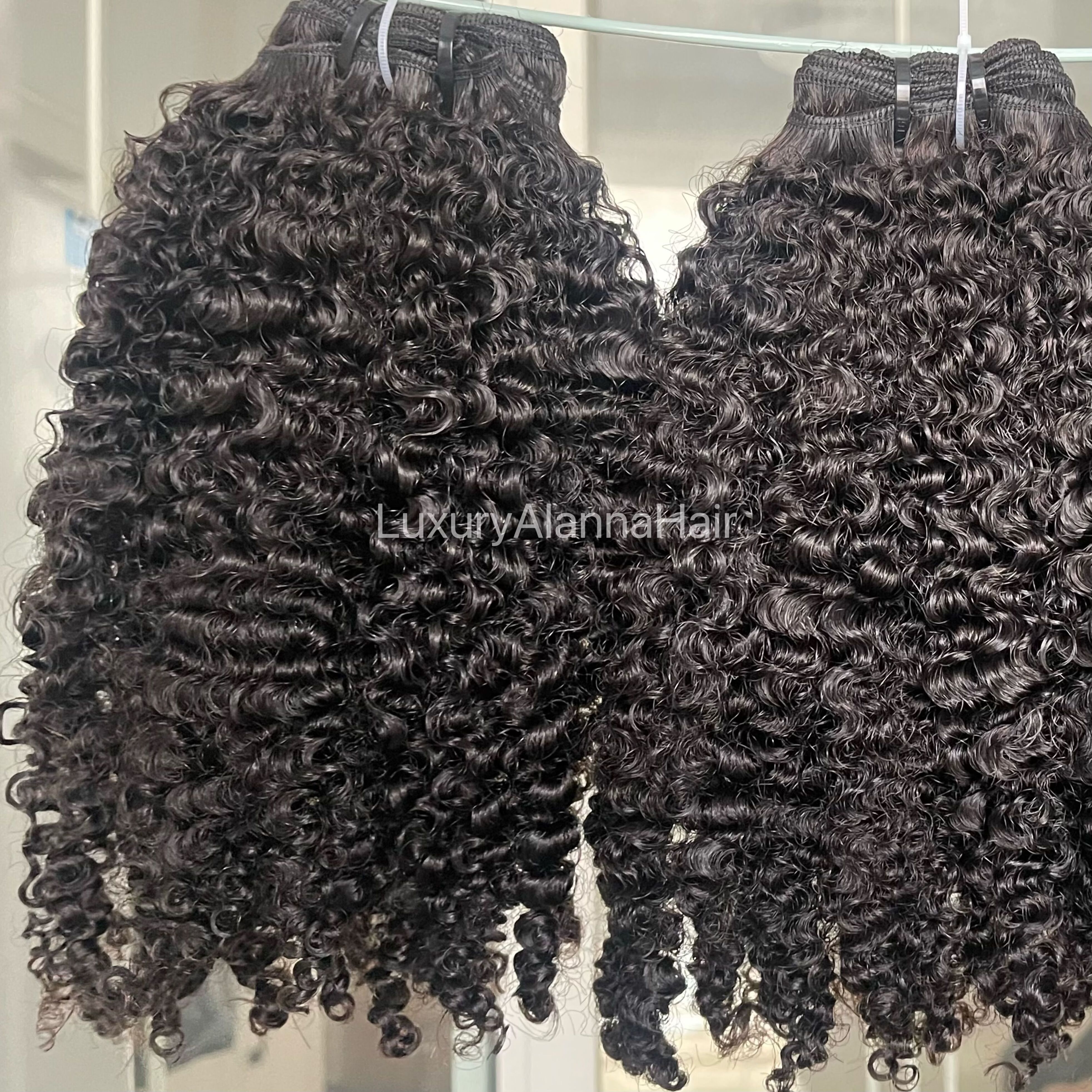 Hair Collection Cambodian Soft Kinky Curly And Cambodian Afro Soft kinky Curly Hair, 100% Raw Human Virgin Hair Weave Bundles