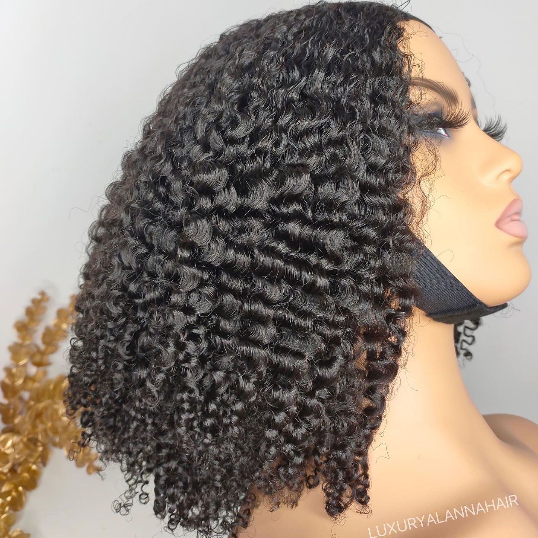 New Arrival Cambodian 3C Soft Kinky Curly Hair Wigs Best Quality Raw Cambodiam Virgin Human U Part Wig 180% Density