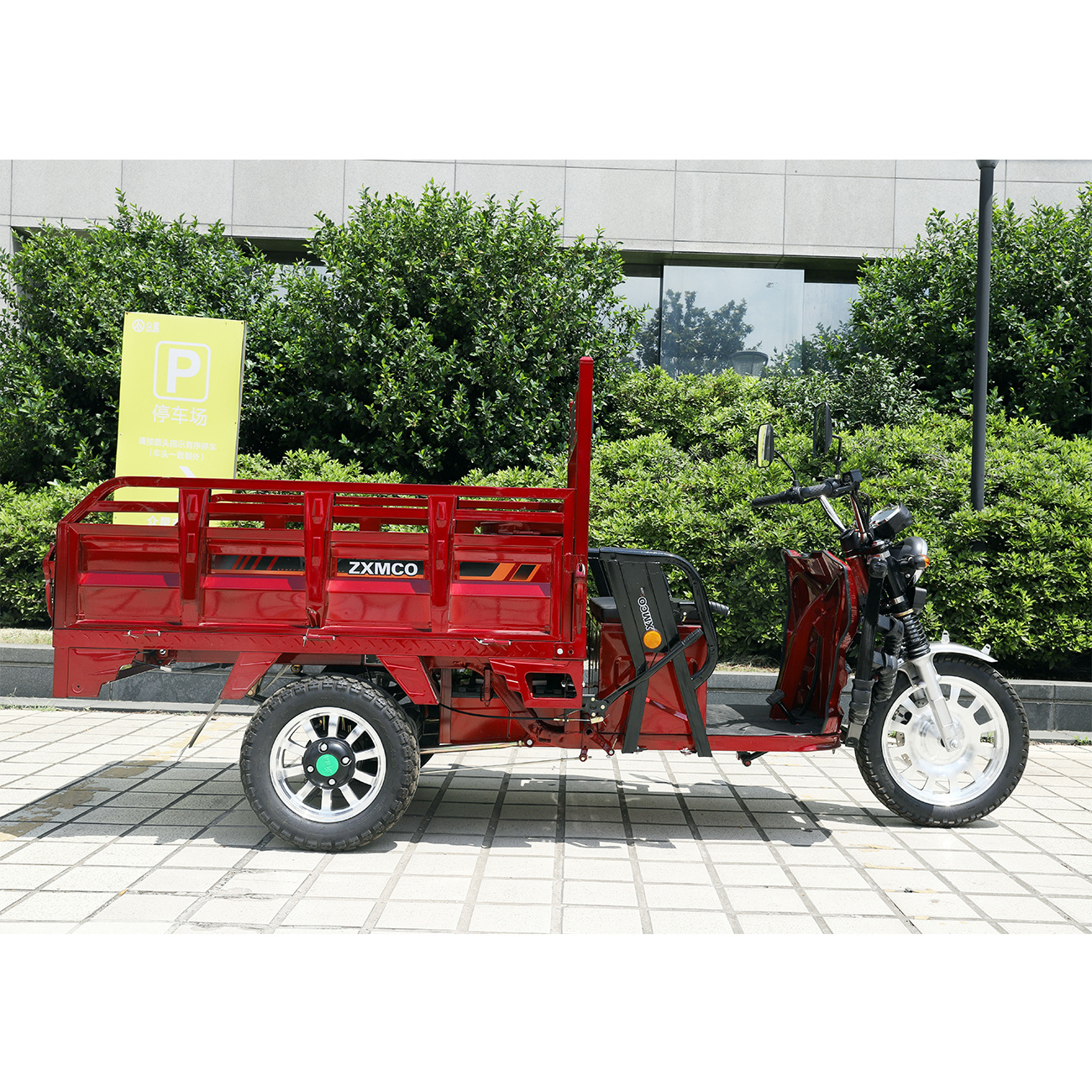 The most popular electric tricycle 1000w double drum brake electric motorcycle load capacity 400kg open cargo tricycle