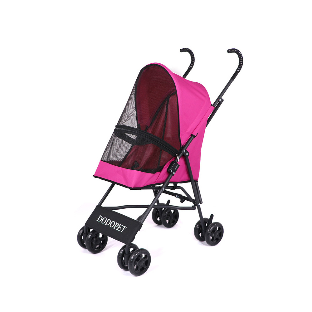 Factory wholesale hot sell customized luxury for large dogs carrier jogger beautiful detachable dog pet stroller buggy