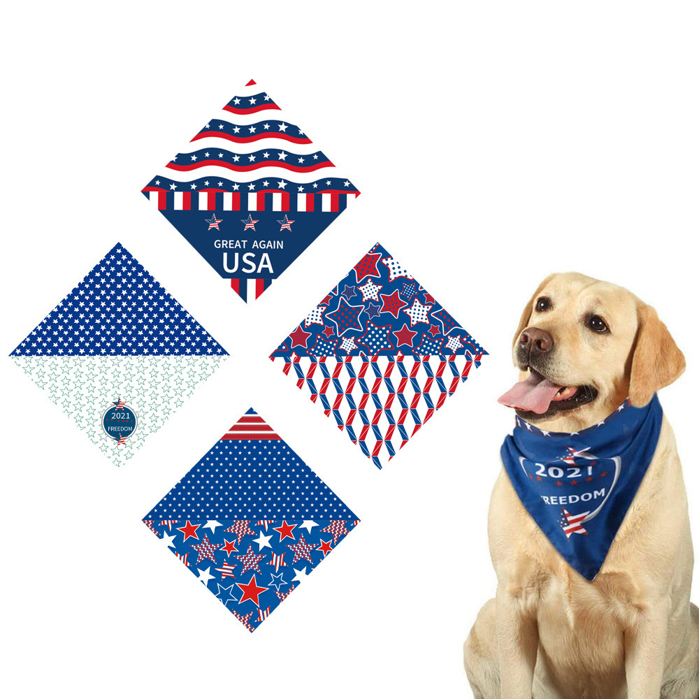 Factory direct wholesale classic buffalo plaid dog bandana fashion multi color plaid cotton pet bandanas scarf