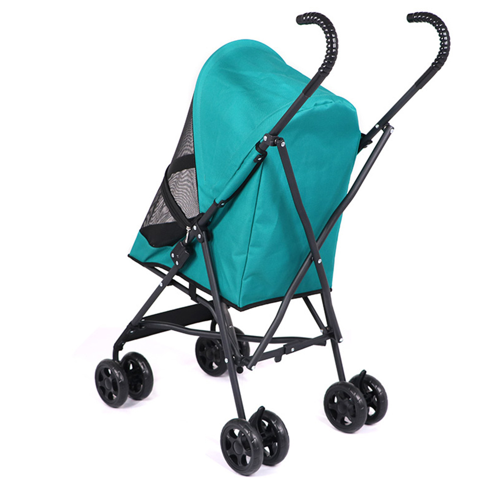 Factory wholesale hot sell customized luxury for large dogs carrier jogger beautiful detachable dog pet stroller buggy