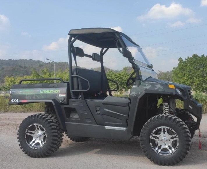 Best electric agriculture farm atv utv utility vehicle 120Ah 84V for adults