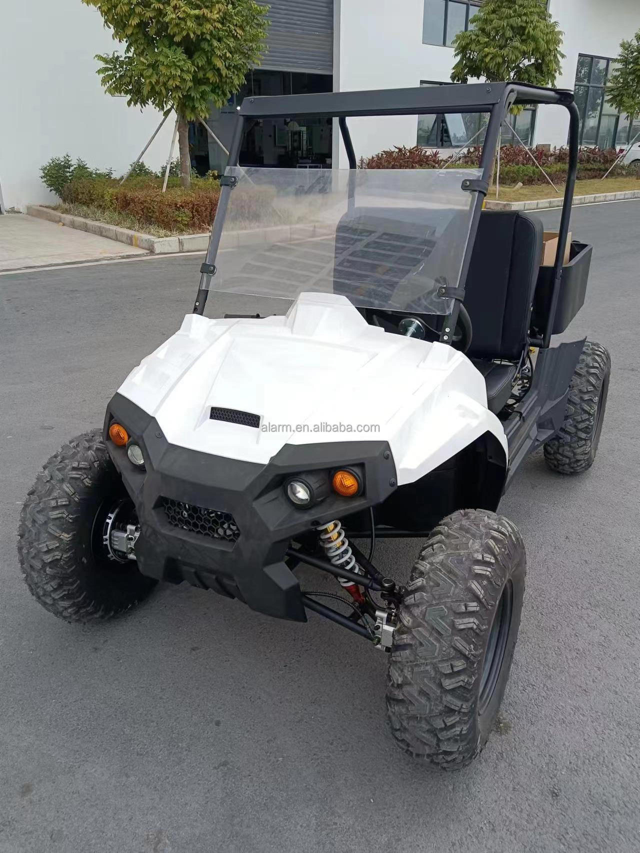 Best sale 20KW motor electric utv atv  4 seater side by side utv factory for farm use