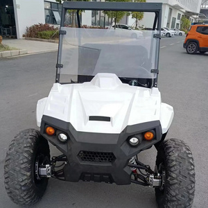 Wholesale 84V 120AH Li-battery Powered Electric Sport UTV Farm Utility Vehicle with Hydraulic discs