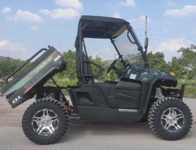 120Ah lithium all terrain electric farm UTV ATV  4x4  dune buggy for adults