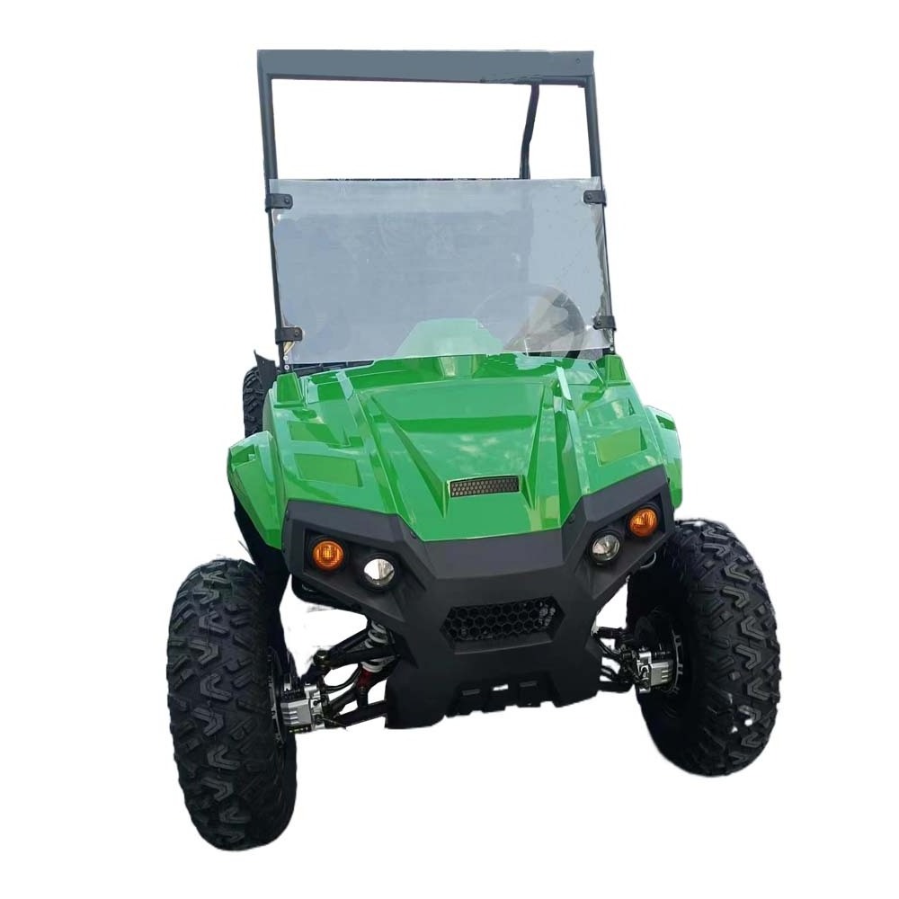 AC electric motor 20KW new side by side utv Model A11 with dump bed for hunting