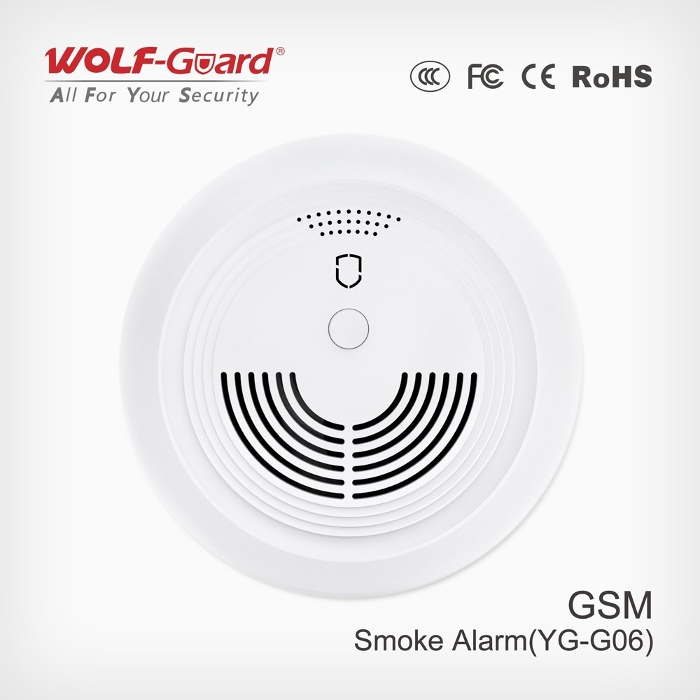 Wireless GSM Cigarette Smoke Detector Flame Detector Smoke Sensor Smoke Detector YG - G06