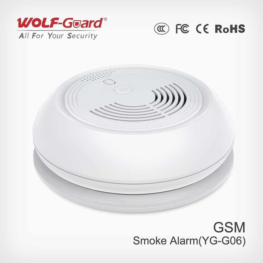 Wireless GSM Cigarette Smoke Detector Flame Detector Smoke Sensor Smoke Detector YG - G06