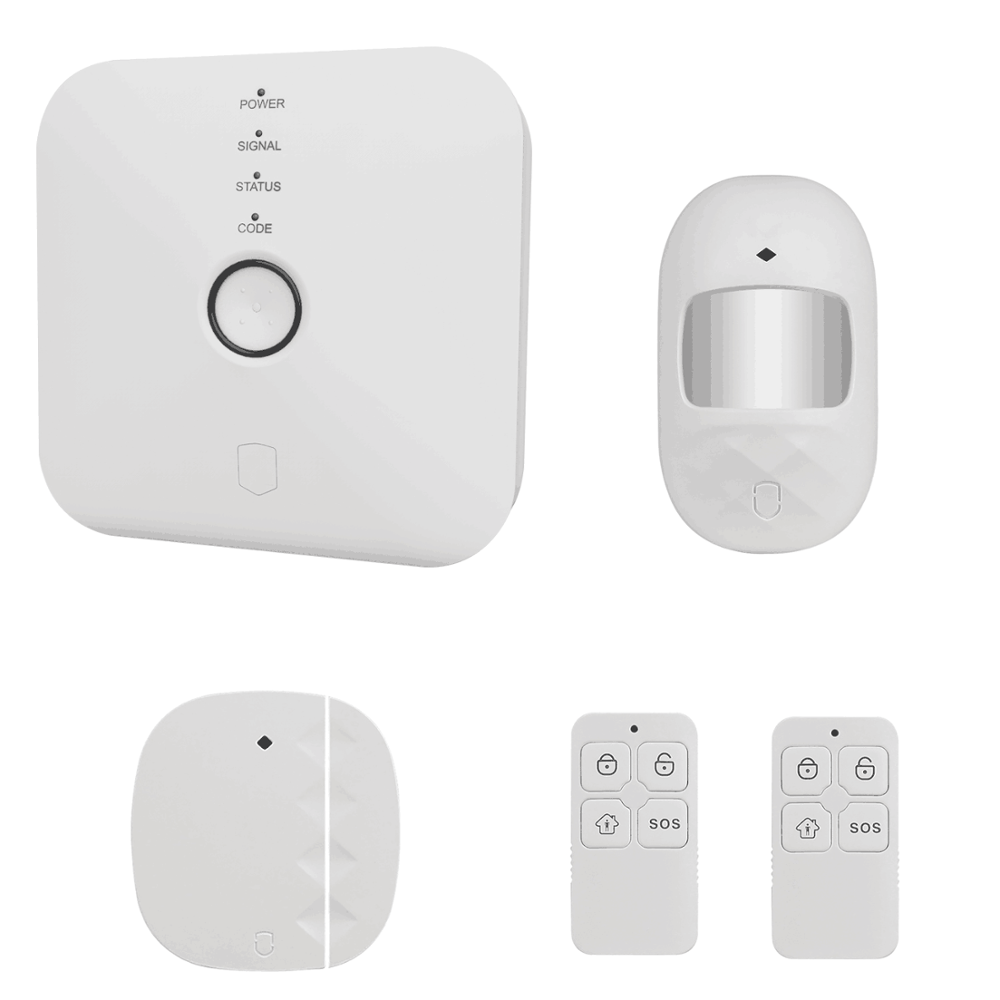 Home Alarm Systems Security Device Wireless Anti Theft Burglar Siren Anti Theft Door Panic Security Alarm System