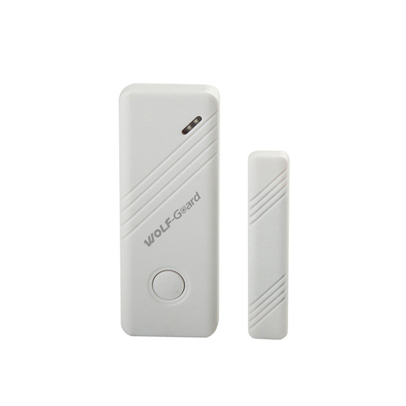 Free Samples Smart Wireless Door Sensor Windows Alarm Detector 433mhz Rf Magnetic Contact