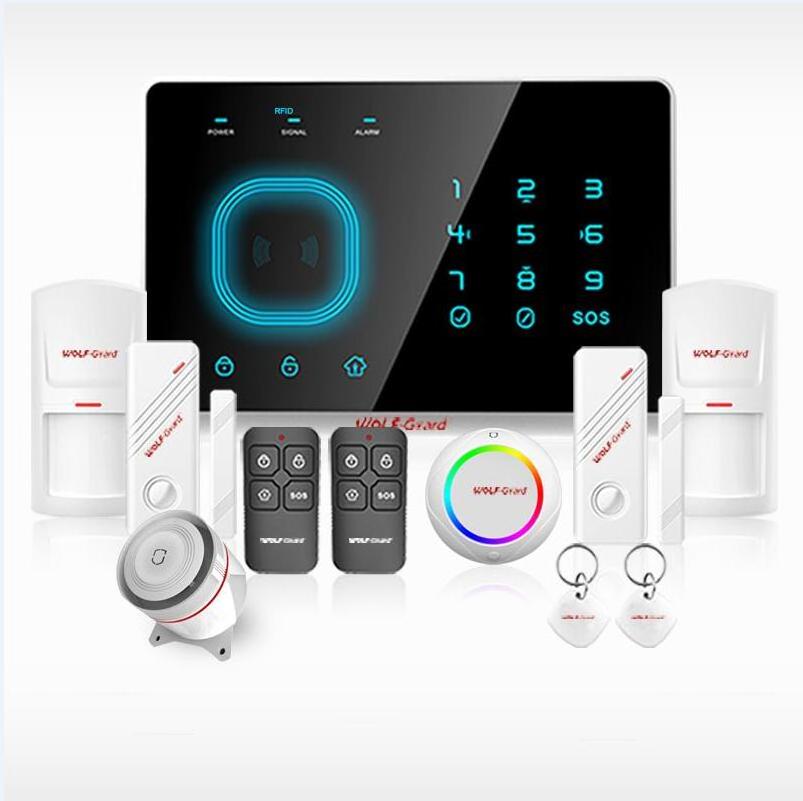 New home security alarm WIFI GSM 3G wireless complete home security alert