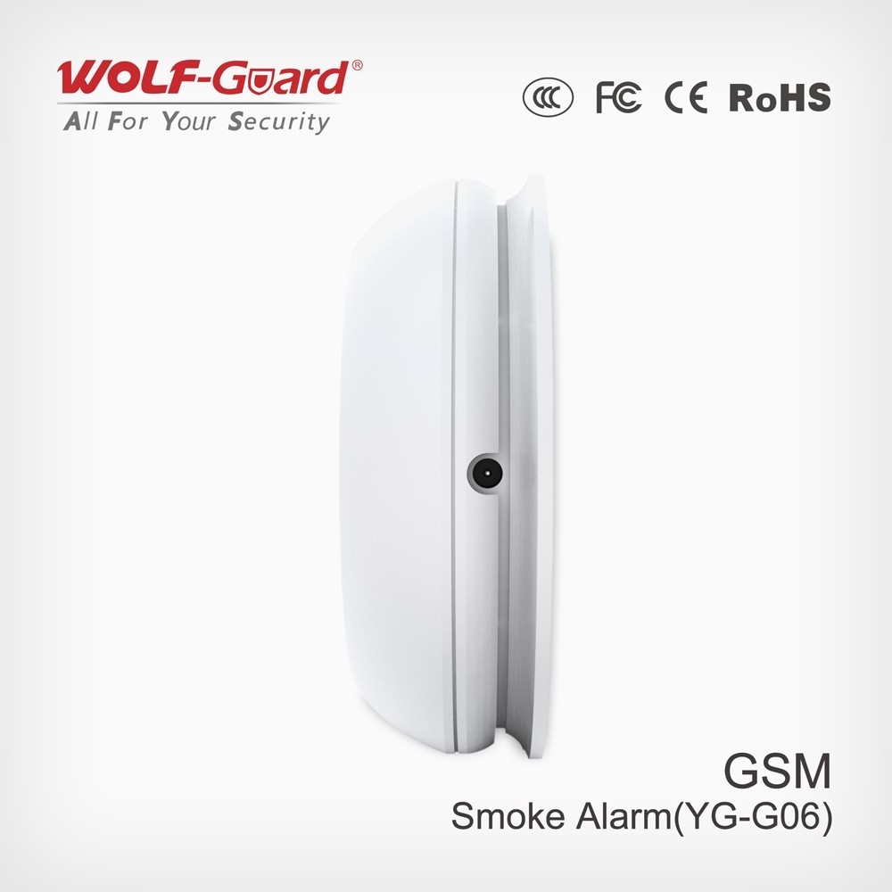 Wireless GSM Cigarette Smoke Detector Flame Detector Smoke Sensor Smoke Detector YG - G06