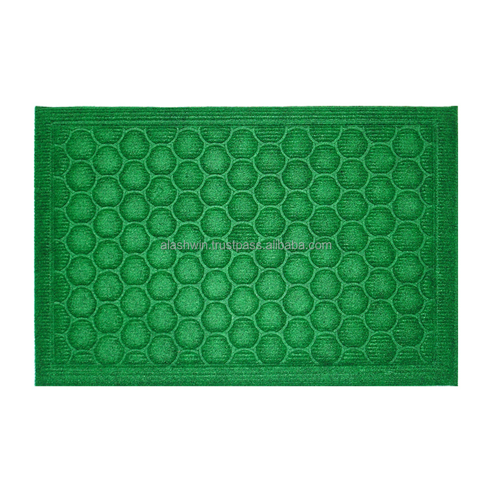 45*75 cm polypropylene Rubber Backed Mat Without Border Carpet Washable Anti Slip Custom Rubber Mat