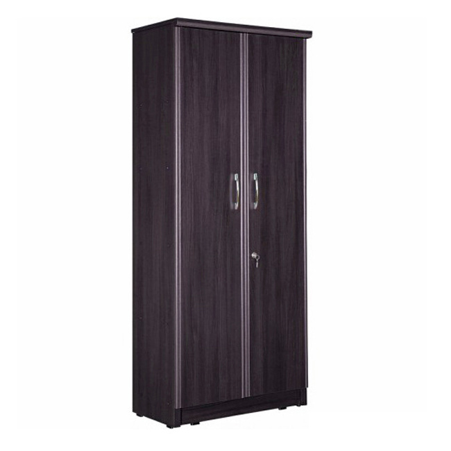 High quality  Wooden  Wardrobe with Sliding Doors Clothes Rod and 2 Drawerst  avilabel in india