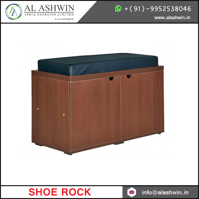 Hot selling wooden  shoe cabinet wooden shoe rack storage for home living room furniture from India