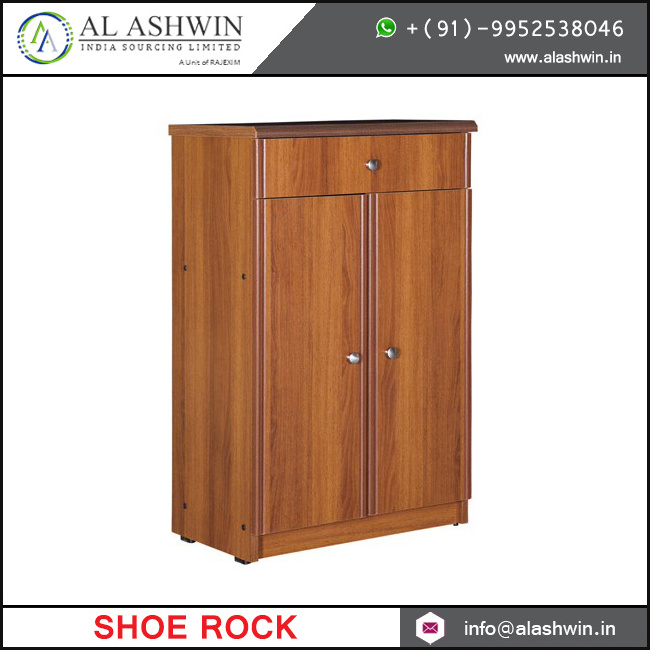 Hot selling wooden  shoe cabinet wooden shoe rack storage for home living room furniture from India