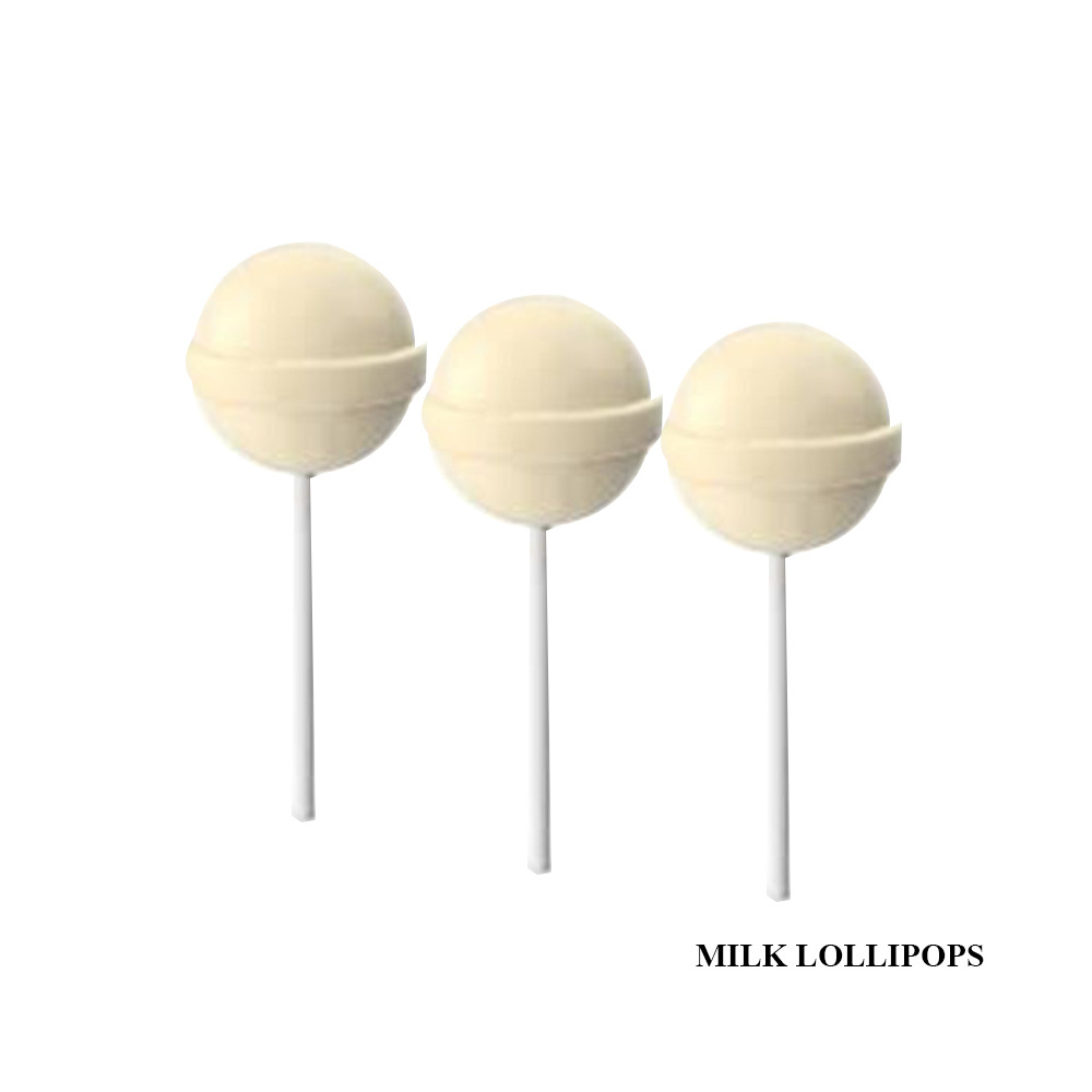 High Quality  Milk Lollipop with unique shapes, designs, or packaging, featuring milk flavoring available