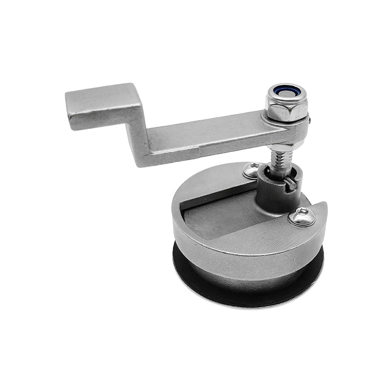 Marine Floor Buckle Hatch Latch 316 Stainless Steel Boat Turning Lock With Flush Lift Handle