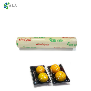 PVC cling film slide cutter dispensers best fresh packaging plastic for food wrapping