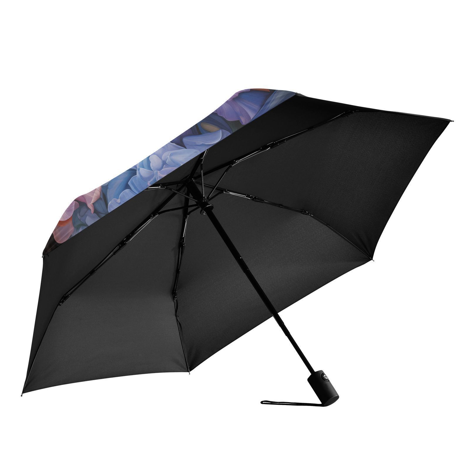 High Quality Wholesale Promotional Cheap Custom Logo Print 3 Folding Automatic Umbrella Light Weight Umbrella