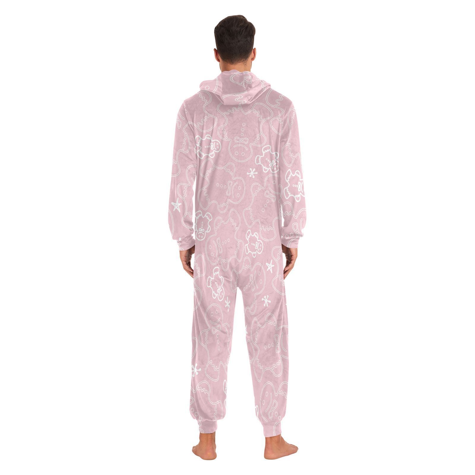 Wholesale Custom Print Holiday Party Women's Clothes One-piece Comfortable Polar fleece pajamas loungewear