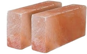 8 x 4 x 1 inches Salt Bricks For For Salt Cave and Sauna Walls Himalayan Salt Bricks for Halotherapy and Skin Rejuvenation