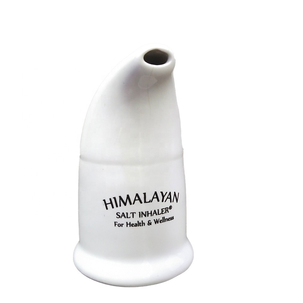 BEST QUALITY REFILLABLE CERAMIC HIMALAYAN SALT PIPE INHALER