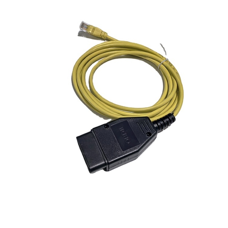 E-SYS ICOM Ethernet to OBD For BMW ENET Cable E-SYS ICOM Coding Connector Adapter Data Line OBD2 for BMW Diagnostic Tools