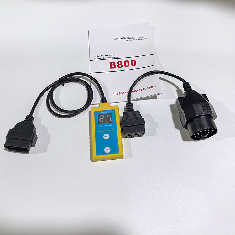 B800 Auto Airbag Scan Reset Tool OBD2 For BMW Fit E34 E36 E38 E39 E46 Z3 Z4 X5 Diagnostic Tool