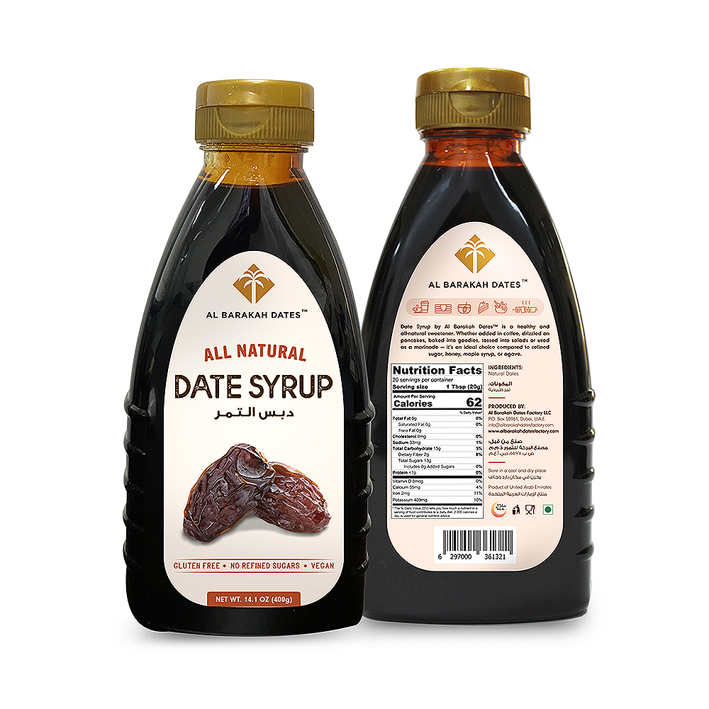 Al Barakah Dates Premium 100% Natural Date Syrup  4.8KG for Wholesale  A Pure and Natural Sweetener for Your Customers Health