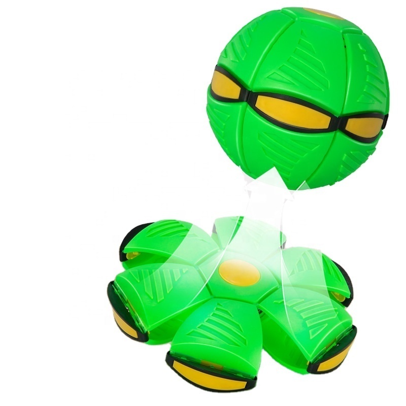 Flying UFO Flat Throw Disc Ball Without LED Light Magic Ball Toy Flying Fidget orb Ball Trending Products 2024 New Arrivals