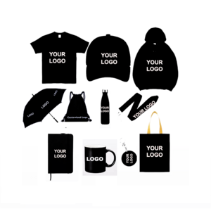 Advertisement company gift Custom Caps bag big size hoodies Windproof Umbrellas bracelet high quality t shirt blank lanyard cup