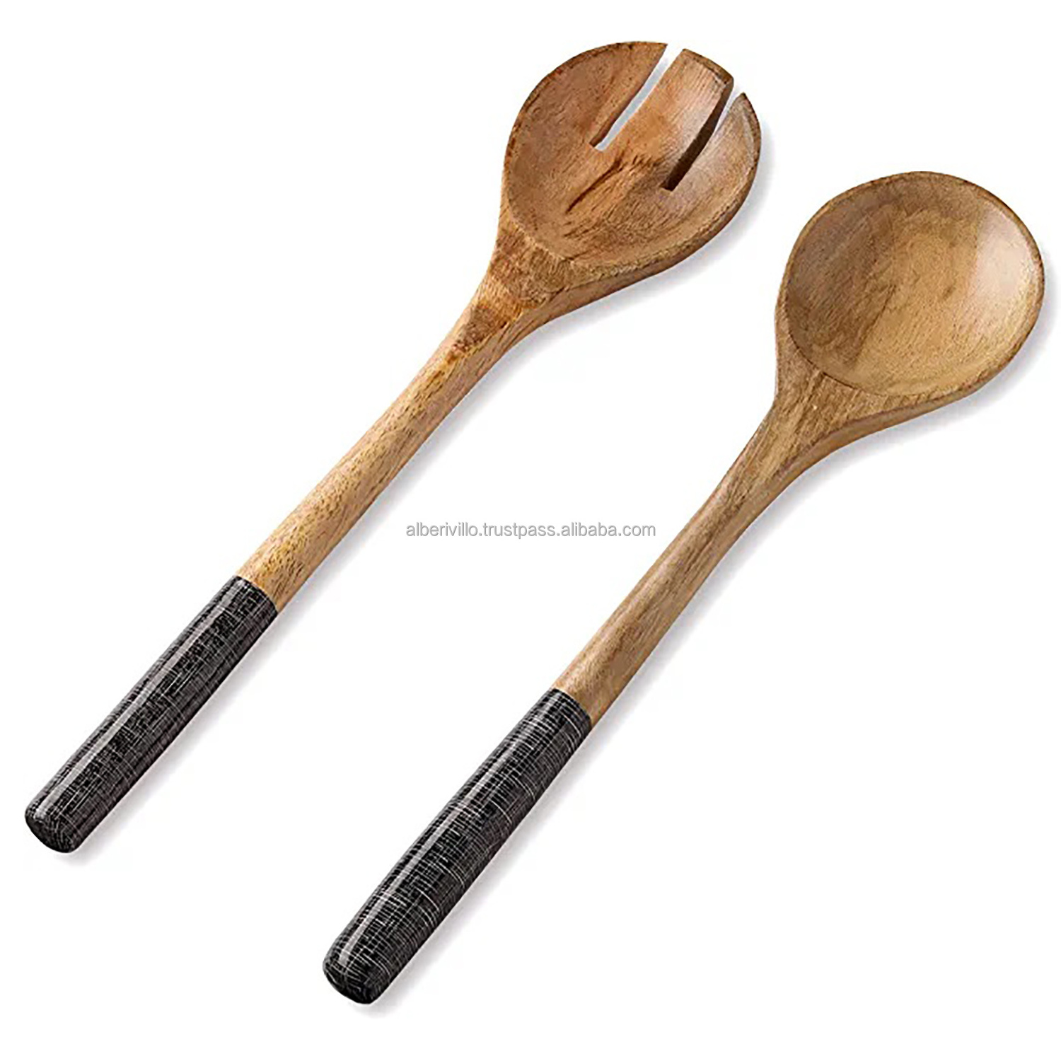 Wooden Food Cooking Utensils Wood Flatware Kitchen Decor Cooking Wood Serving Spoon From India