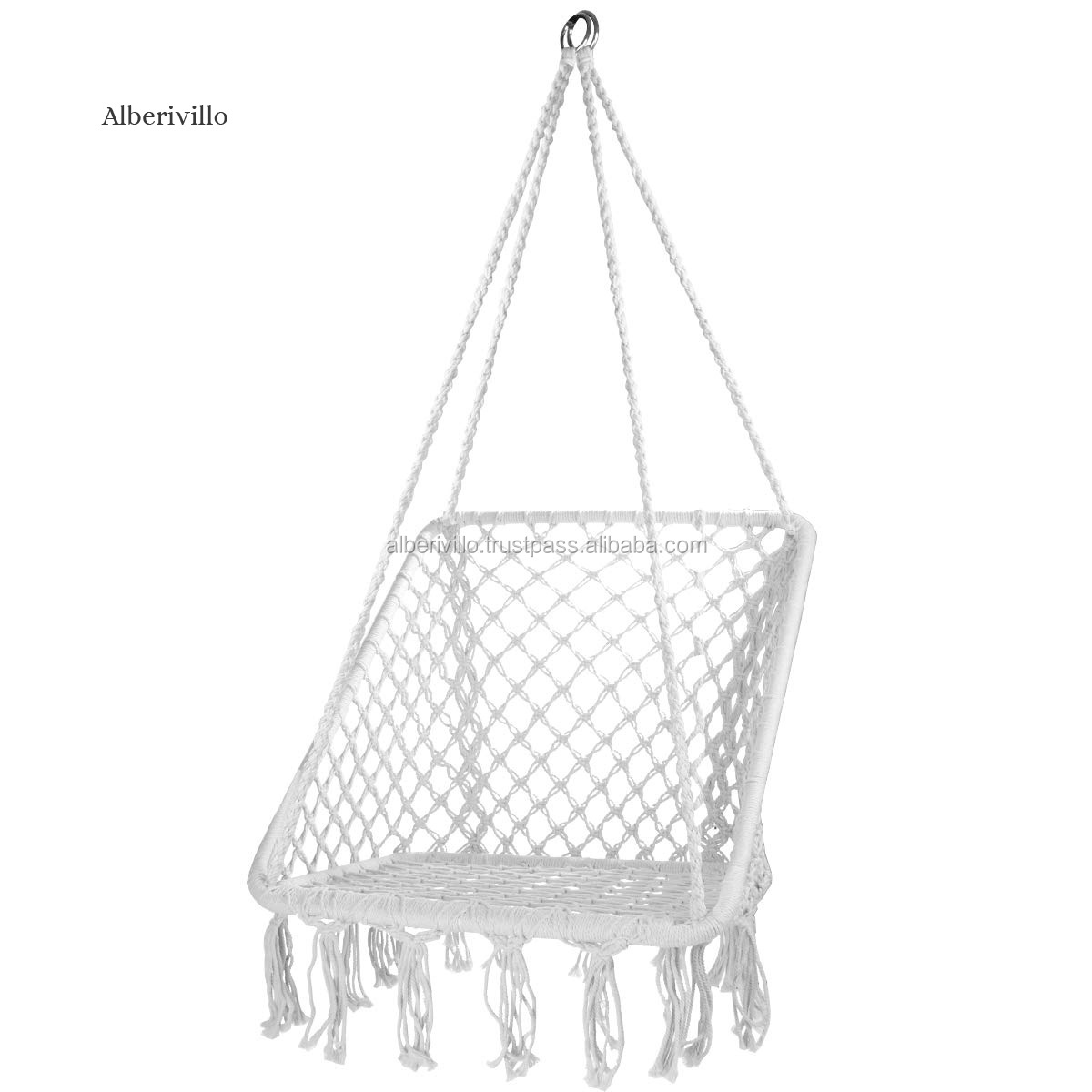 Sustainable Boho Hammock Swing Chair Macrame Hammock Chairs For Home Decoration with Different Styles from India