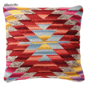 Multi Color Kilim Cotton Cushion Cover Boho Fashion Boho Cushion Cover Cotton Handmade Throw Pillow Cover Case