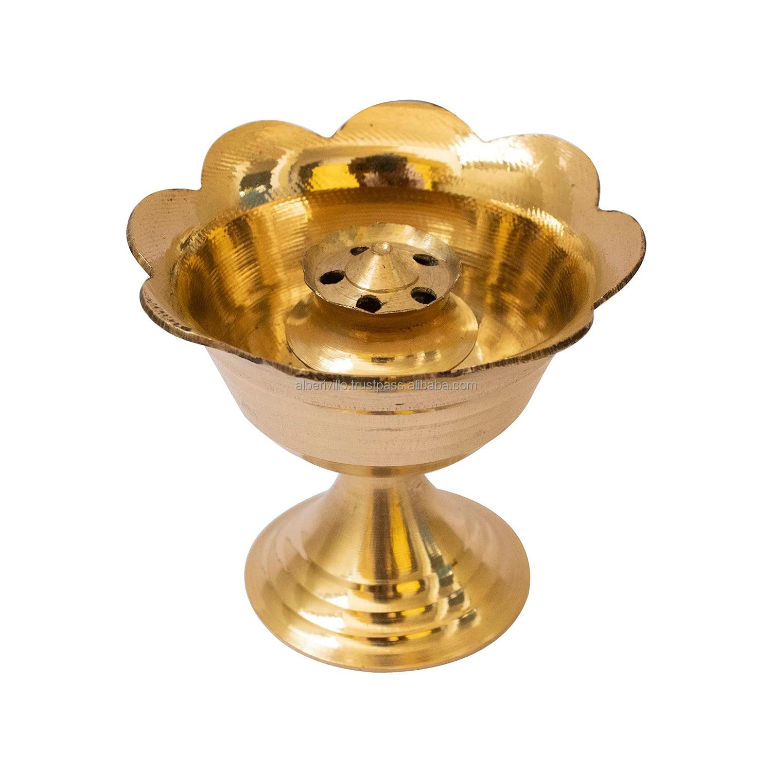 Affordable Brass Incense Burner Stick Holder Modern Ash Catcher  with Natural Pattern with High Quality